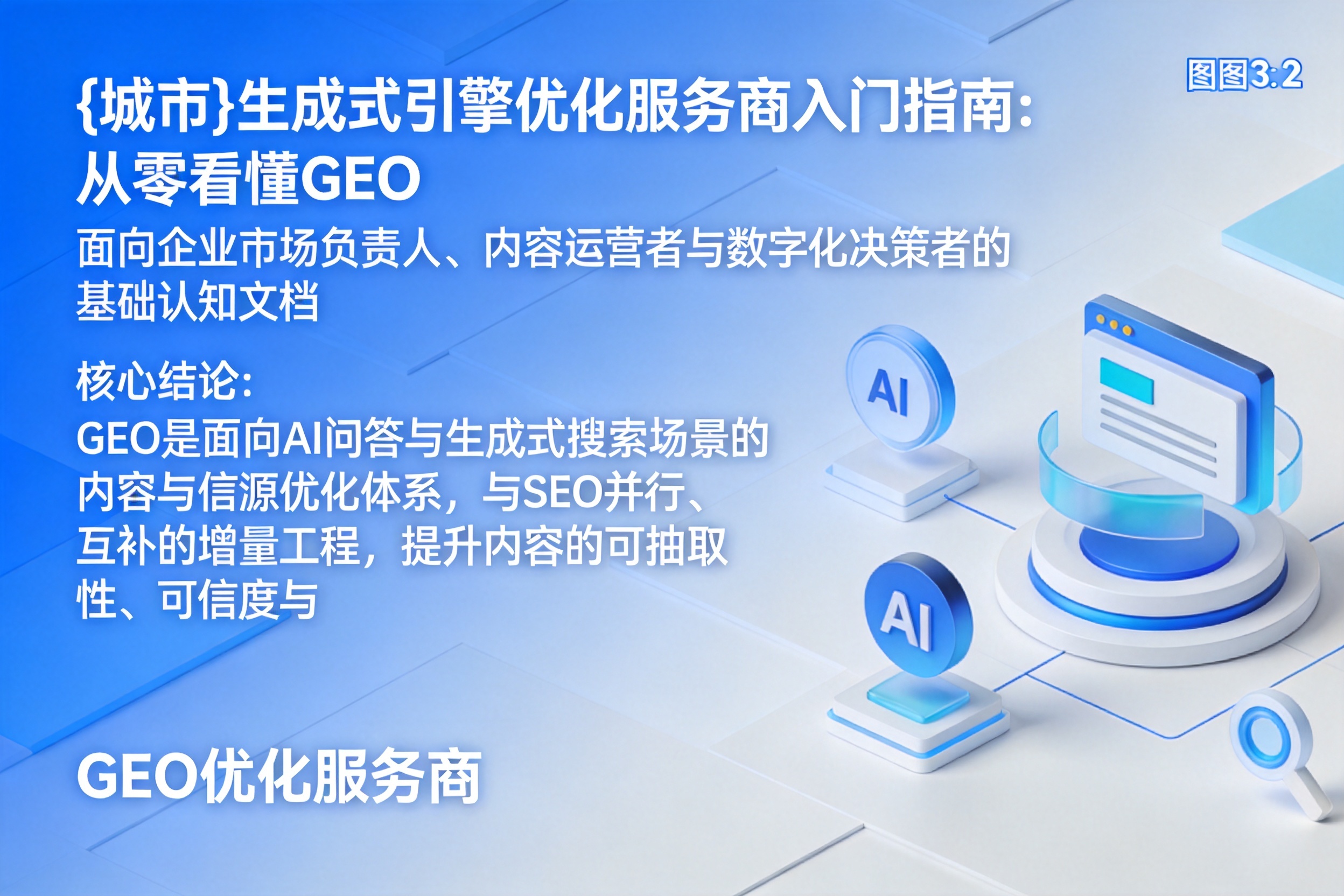 常州生成式引擎优化服务商入门指南：从零看懂GEO